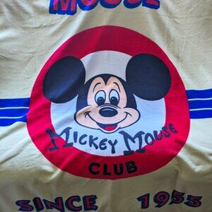 DISNEYSTORE Mickey Mouse Club Since 1955 Throw Cover Blanket 60" x 50"